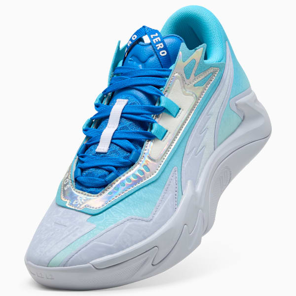 Scoot Zeros II Crystal Basketball Shoes, Peaceful Blue-Bright Aqua, extralarge