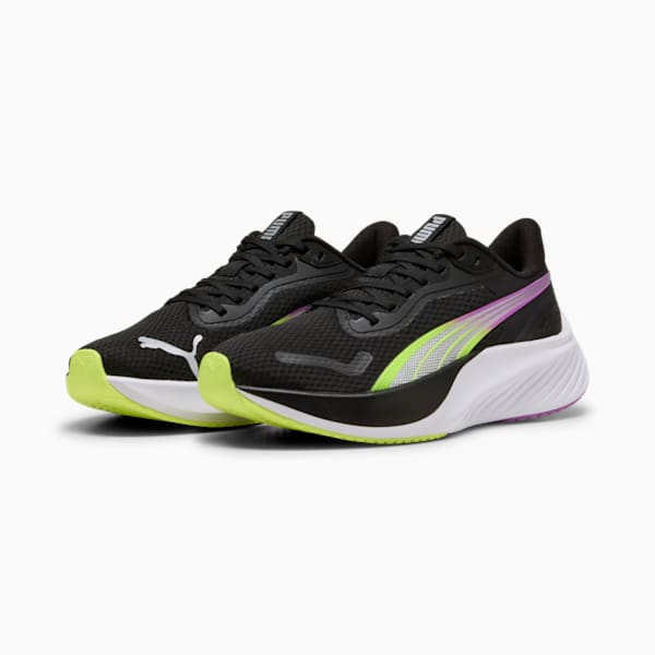 Pounce Lite Women's Running Shoes, PUMA Black-Pure Magenta, extralarge