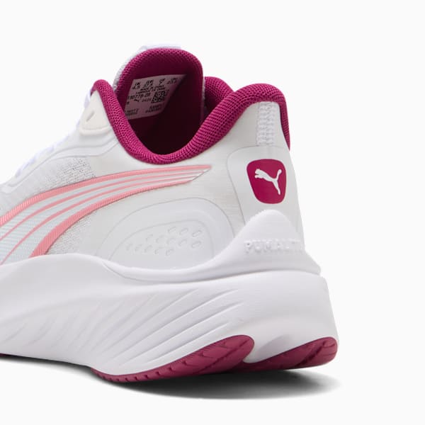 Pounce Lite Women's Running Shoes, PUMA White-Berry, extralarge