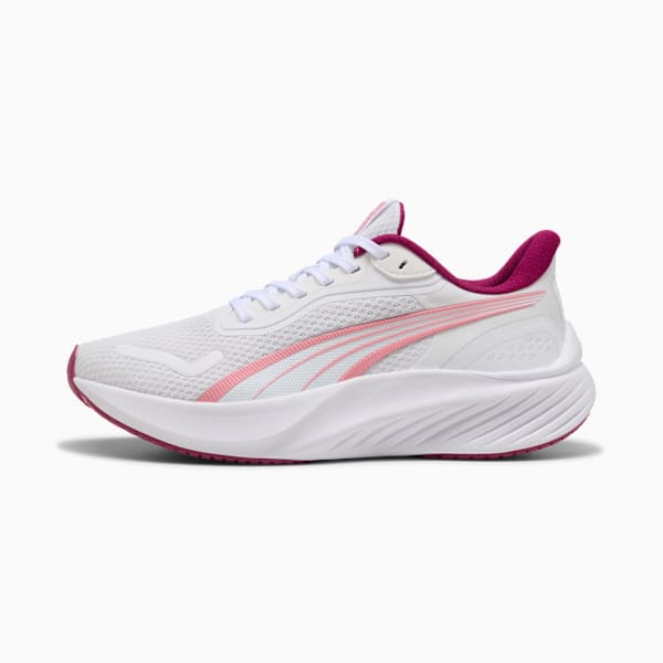 Pounce Lite Women's Running Shoes, PUMA White-Berry, extralarge