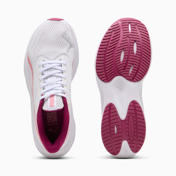 Pounce Lite Women's Running Shoes, PUMA White-Berry, extralarge