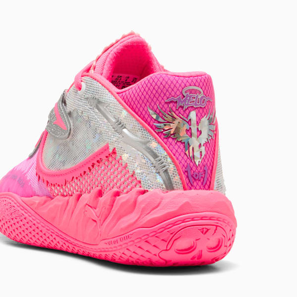 MB.05 World Tour Basketball Shoes Youth, Sun Struck-Pure Magenta, extralarge