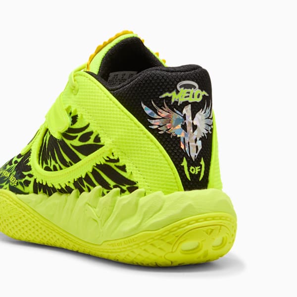 Sneakers pour enfants et adolescents MB.05 Phœnix PUMA x LAMELO BALL, Yellow Alert-PUMA Black, extralarge