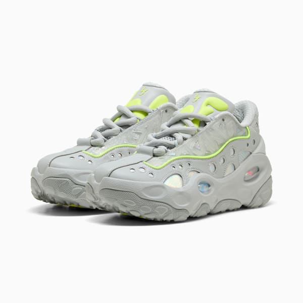 Lamelo Ball LaFrancé RNR Men's Sneakers, Flat Light Gray-Sunset Glow-Yellow Alert, extralarge