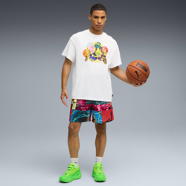 Lamelo Ball LaFrancé RNR Men's Sneakers, Fluro Green Pes-Green Glare, extralarge