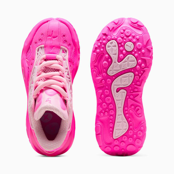 LaFrancé RNR Big Kids' Sneakers, Poison Pink-Pale Pink-Fluro Pink Pes, extralarge