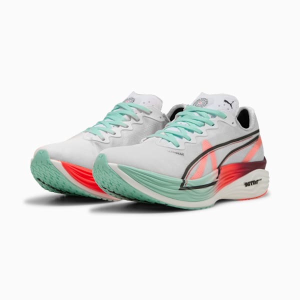 PUMA x HYROX Deviate NITRO™ Elite 3 Running Shoes Men, Glowing Red-PUMA White, extralarge