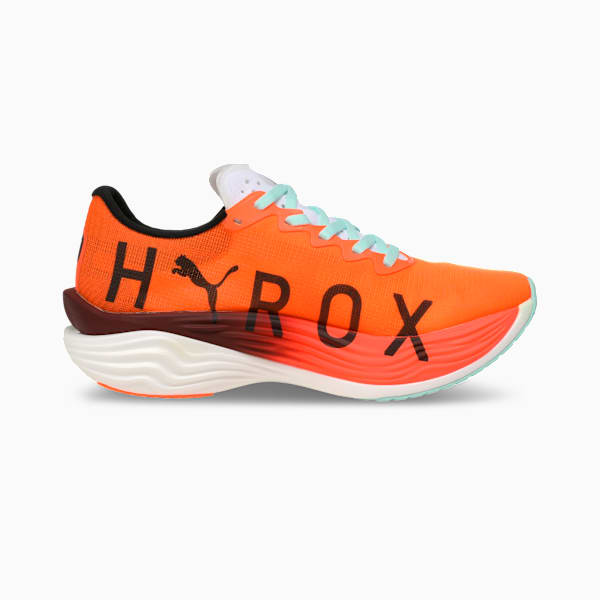 Deviate NITRO™ Elite 3 HYROX Women’s Running Shoes, PUMA White-Glowing Red-Mint Melt, extralarge-IND