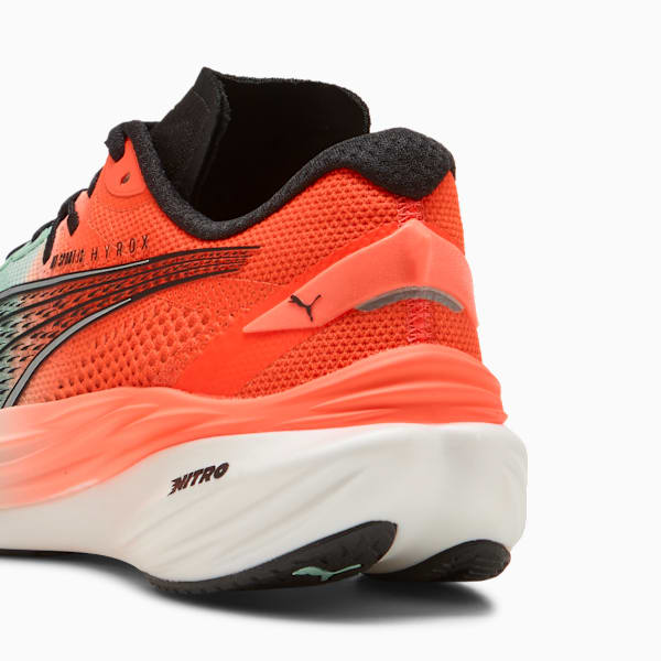 PUMA x HYROX Deviate NITRO™ 3 Running Shoes Women, Mint Melt-Glowing Red, extralarge