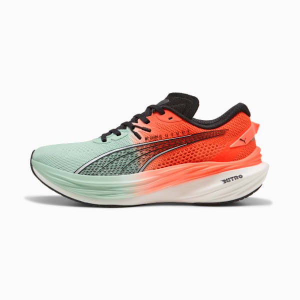 PUMA x HYROX Deviate NITRO™ 3 Running Shoes Women, Mint Melt-Glowing Red, extralarge