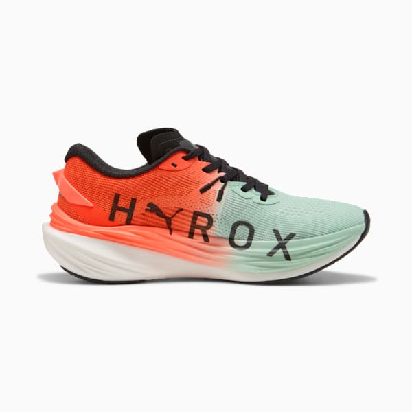 PUMA x HYROX Deviate NITRO™ 3 Running Shoes Women, Mint Melt-Glowing Red, extralarge