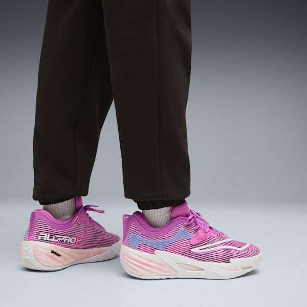 All-Pro NITRO™ 2 High Stability Basketball Shoes, Electric Orchid-PUMA White, extralarge-IND