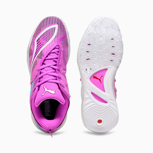 All-Pro NITRO™ 2 High Stability Basketball Shoes, Electric Orchid-PUMA White, extralarge-IND