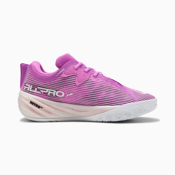 Tenis de basquetbol All-Pro NITRO™ 2, Electric Orchid-PUMA White, extralarge
