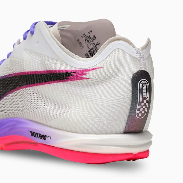Long Distance NITRO™ Elite 3 Lightweight Running Shoes, PUMA White-PUMA Black-Fluro Pink Pes, extralarge-IND