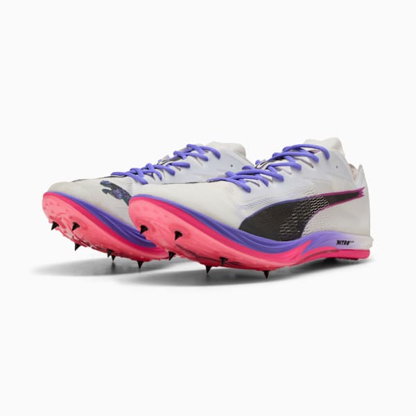 Long Distance NITRO™ Elite 3 Unisex, PUMA White-PUMA Black-Fluro Pink Pes, extralarge