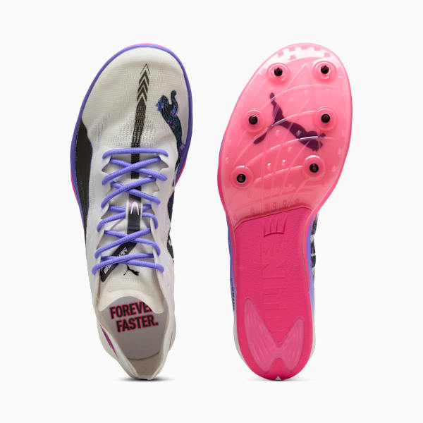 Long Distance NITRO™ Elite 3 Digitokyo Track &amp; Field Distance Spikes, PUMA White-PUMA Black-Fluro Pink Pes, extralarge