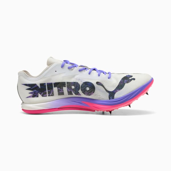 Long Distance NITRO™ Elite 3 Digitokyo Track &amp; Field Distance Spikes, PUMA White-PUMA Black-Fluro Pink Pes, extralarge