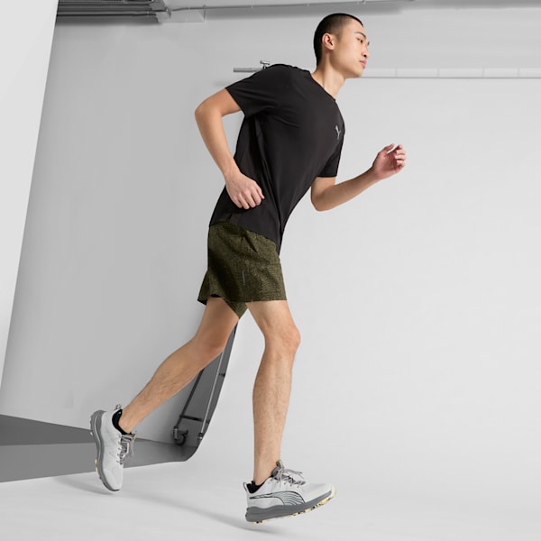 Tenis de running para hombre Reflect Lite Trail Marbled, Cool Light Gray-Cool Dark Gray-Sunny Yellow, extralarge