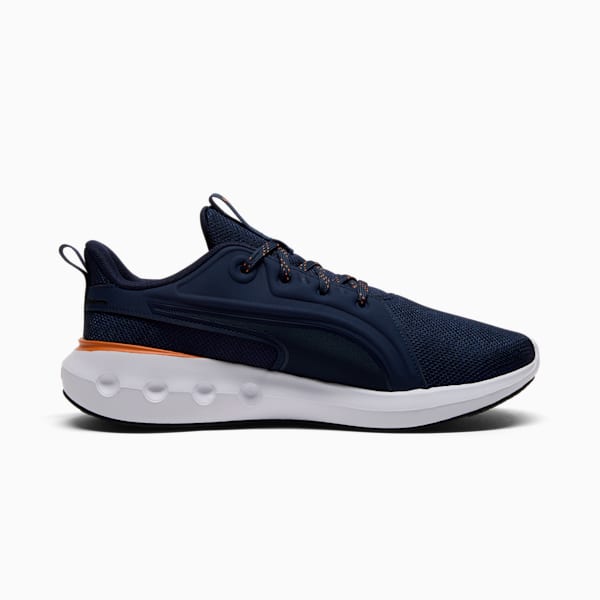 Softride Carson Lace Speck Men's Sneakers, PUMA Navy-Maple Syrup, extralarge