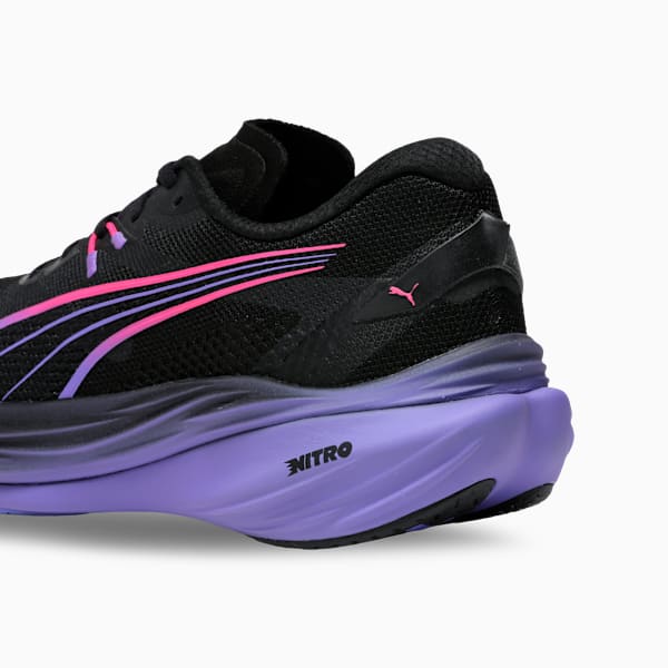 Deviate NITRO™ 3 DIGITOKYO Men's Running Shoes, PUMA Black-Dark Amethyst, extralarge-IND