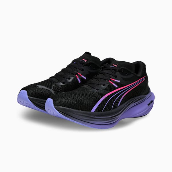 Deviate NITRO™ 3 DIGITOKYO Men's Running Shoes, PUMA Black-Dark Amethyst, extralarge-IND