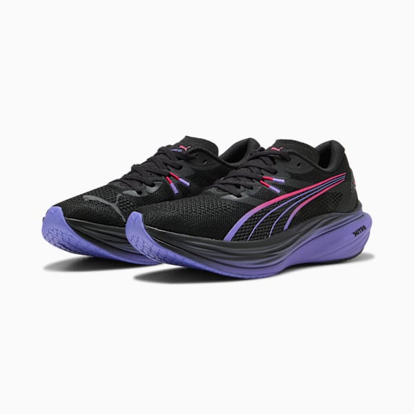 Deviate NITRO™ DIGITOKYO Running Shoes Men, PUMA Black-Dark Amethyst, extralarge