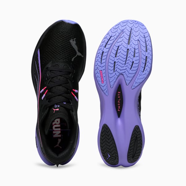 Deviate NITRO™ 3 DIGITOKYO Men's Running Shoes, PUMA Black-Dark Amethyst, extralarge-IND