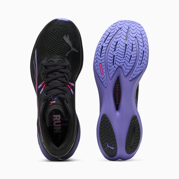 Deviate NITRO™ DIGITOKYO Running Shoes Men, PUMA Black-Dark Amethyst, extralarge