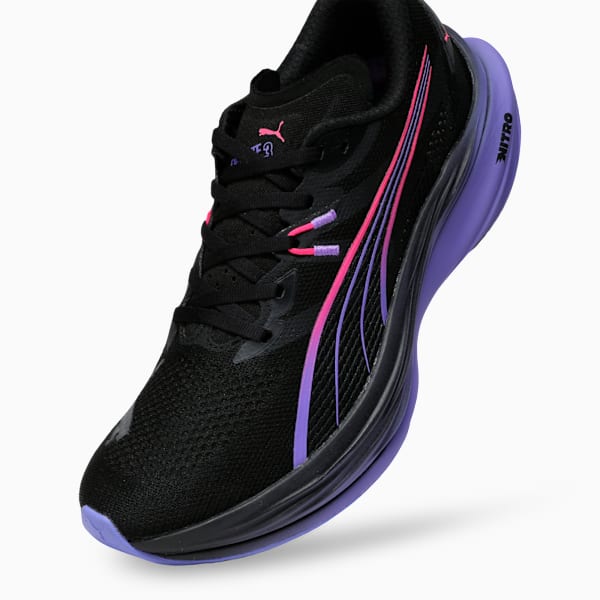 Deviate NITRO™ 3 DIGITOKYO Men's Running Shoes, PUMA Black-Dark Amethyst, extralarge-IND