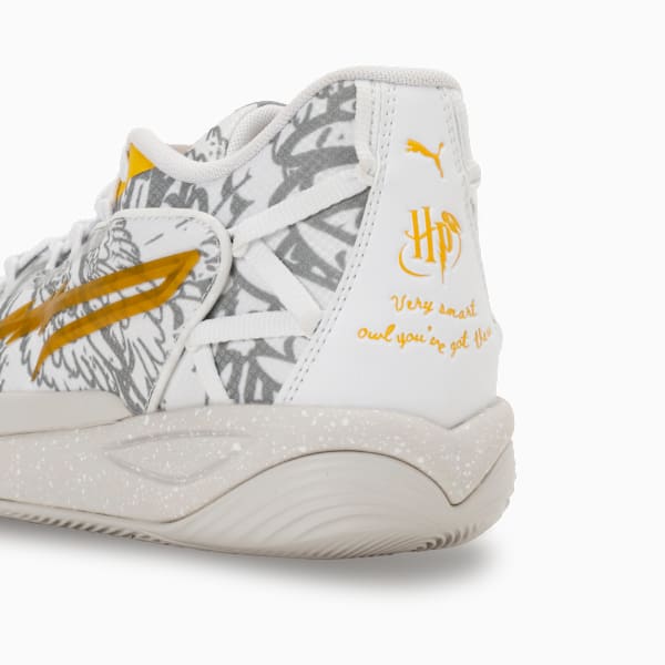 Stewie 4 Harry Potter Women's Basketball Shoes, PUMA White-Green Terrain, extralarge-IND