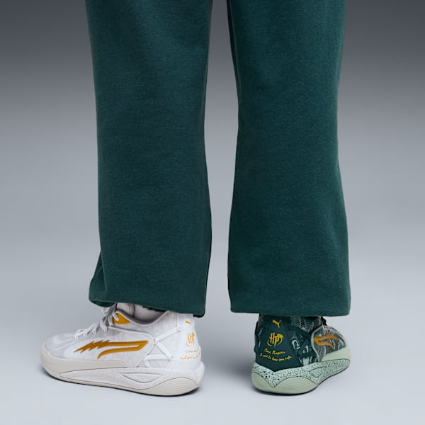 Stewie 4 Harry Potter™ Basketball Shoes Women, PUMA White-Green Terrain, extralarge