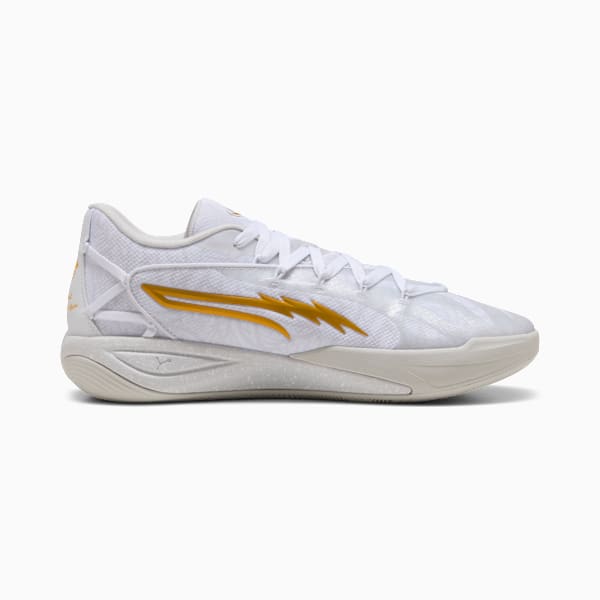 Stewie 4 Harry Potter™ Basketball Shoes Women, PUMA White-Green Terrain, extralarge