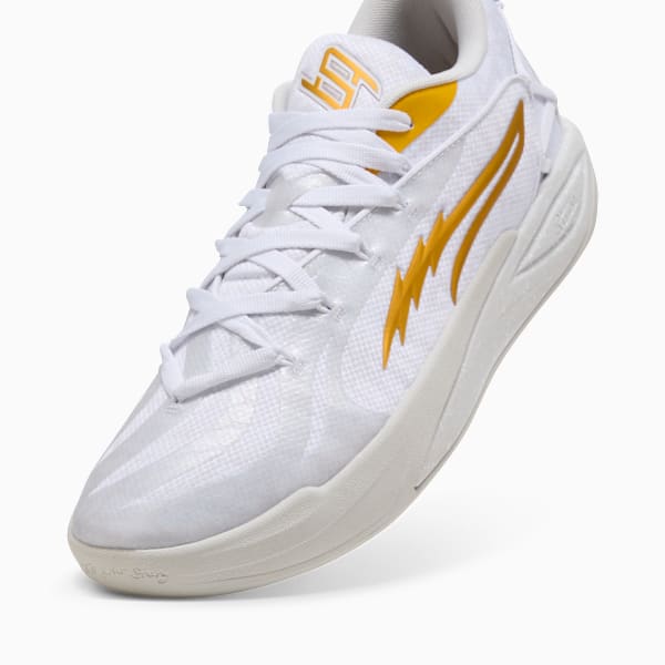 Stewie 4 Harry Potter™ Basketball Shoes Women, PUMA White-Green Terrain, extralarge
