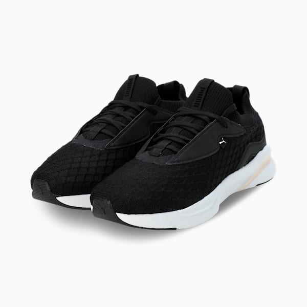 Softride Rift Premium Women's Running Shoes, PUMA Black-Rosebay, extralarge-IND