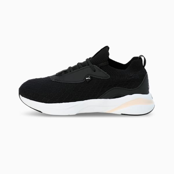 Softride Rift Premium Women's Running Shoes, PUMA Black-Rosebay, extralarge-IND