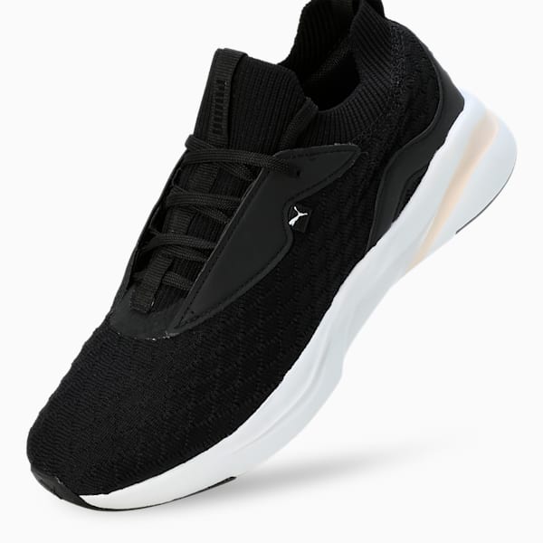 Softride Rift Premium Women's Running Shoes, PUMA Black-Rosebay, extralarge-IND