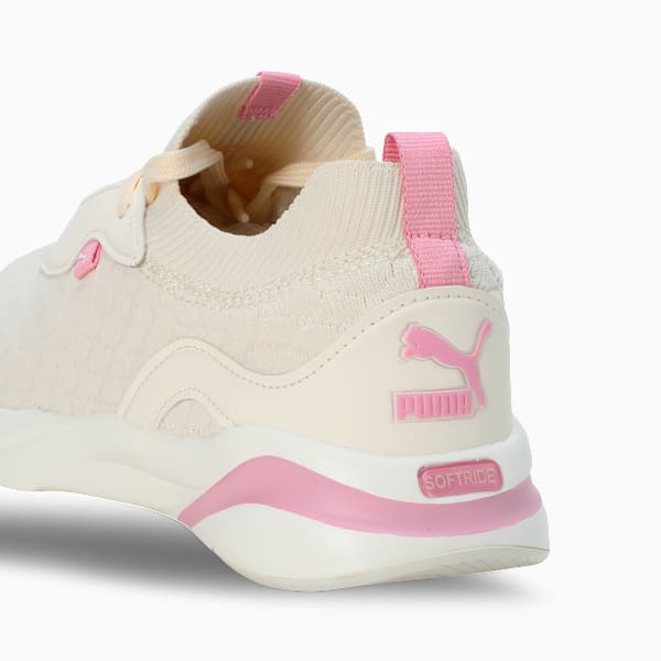 Softride Rift Premium Women's Running Shoes, Frosted Ivory-Pink Lilac-Warm White, extralarge-IND