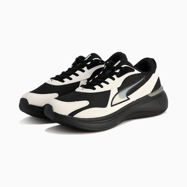 ユニセックス ソフトライド EXO NU ランニングシューズ, Vapor Gray-PUMA Black, extralarge-JPN