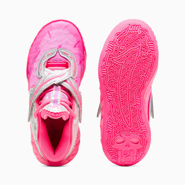 PUMA x LAMELO BALL MB.05 World Tour Little Kids' Basketball Shoes, Sun Struck-Pure Magenta, extralarge