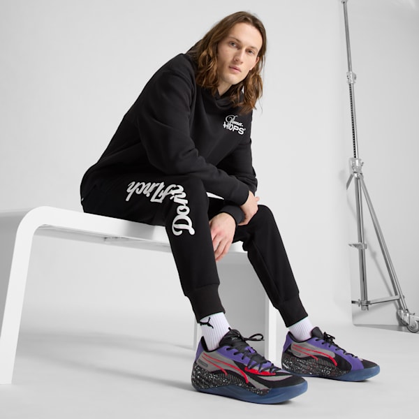 Chaussures de basketball All-Pro NITRO™ RJ Barrett Homme, PUMA Black-Team Violet, extralarge