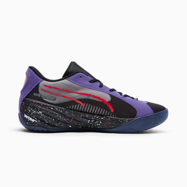 Tenis de básquetbol para hombre RJ Barrett All-Pro NITRO™, PUMA Black-Team Violet, extralarge