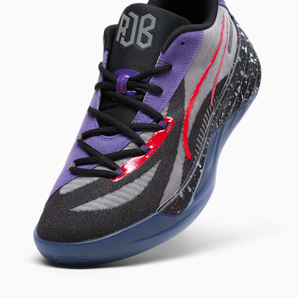 Tenis de básquetbol para hombre RJ Barrett All-Pro NITRO™, PUMA Black-Team Violet, extralarge