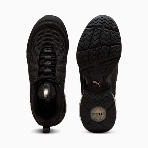 Meza Sneakers Women, PUMA Black-PUMA Gold, extralarge