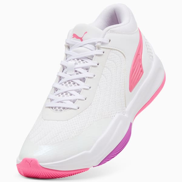 Court Pro 2 Metallic Basketball Shoes Unisex, Magic Rose-Pure Magenta-Iridescent, extralarge-GBR