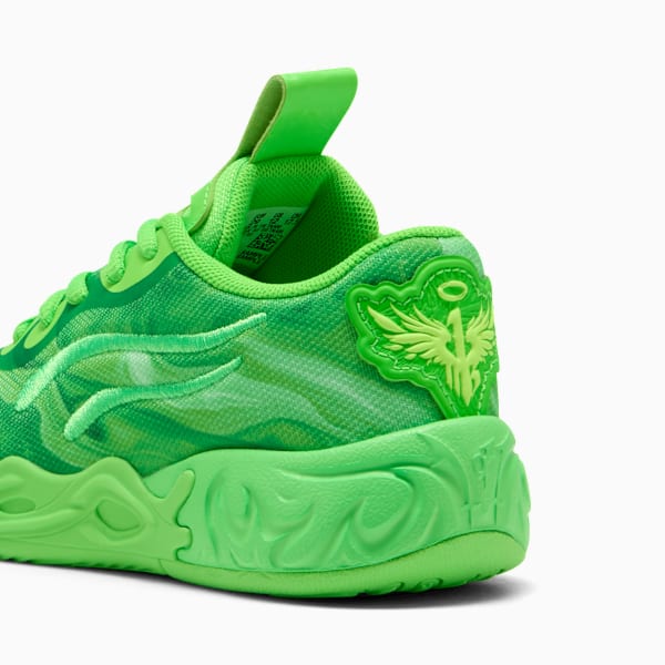 MB.04 Lo Team Pack Basketball Shoes Kids, Green Glare-Fizzy Light, extralarge