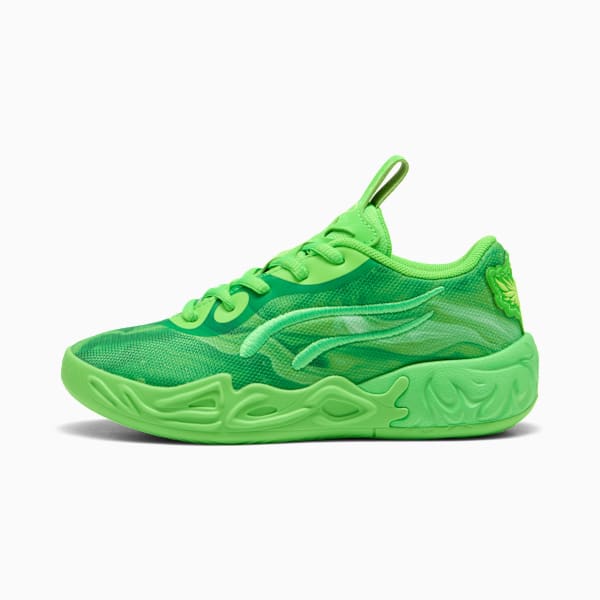 MB.04 Lo Team Pack Basketball Shoes Kids, Green Glare-Fizzy Light, extralarge