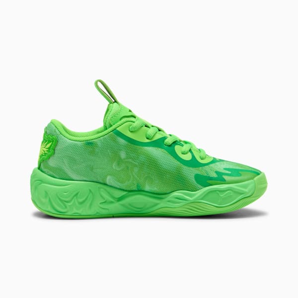 MB.04 Lo Team Pack Basketball Shoes Kids, Green Glare-Fizzy Light, extralarge