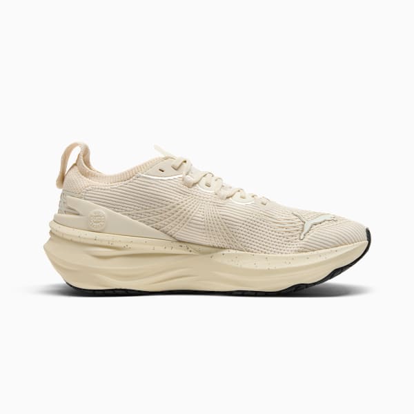 Tenis de running en carretera PUMA x ALEX TOUSSAINT ForeverRun NITRO™ 2 para hombre, Alpine Snow-Velvet Moss-PUMA Black, extralarge
