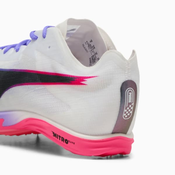 Mid Distance NITRO™ Elite 3 Unisex, PUMA White-PUMA Black-Fluro Pink Pes, extralarge